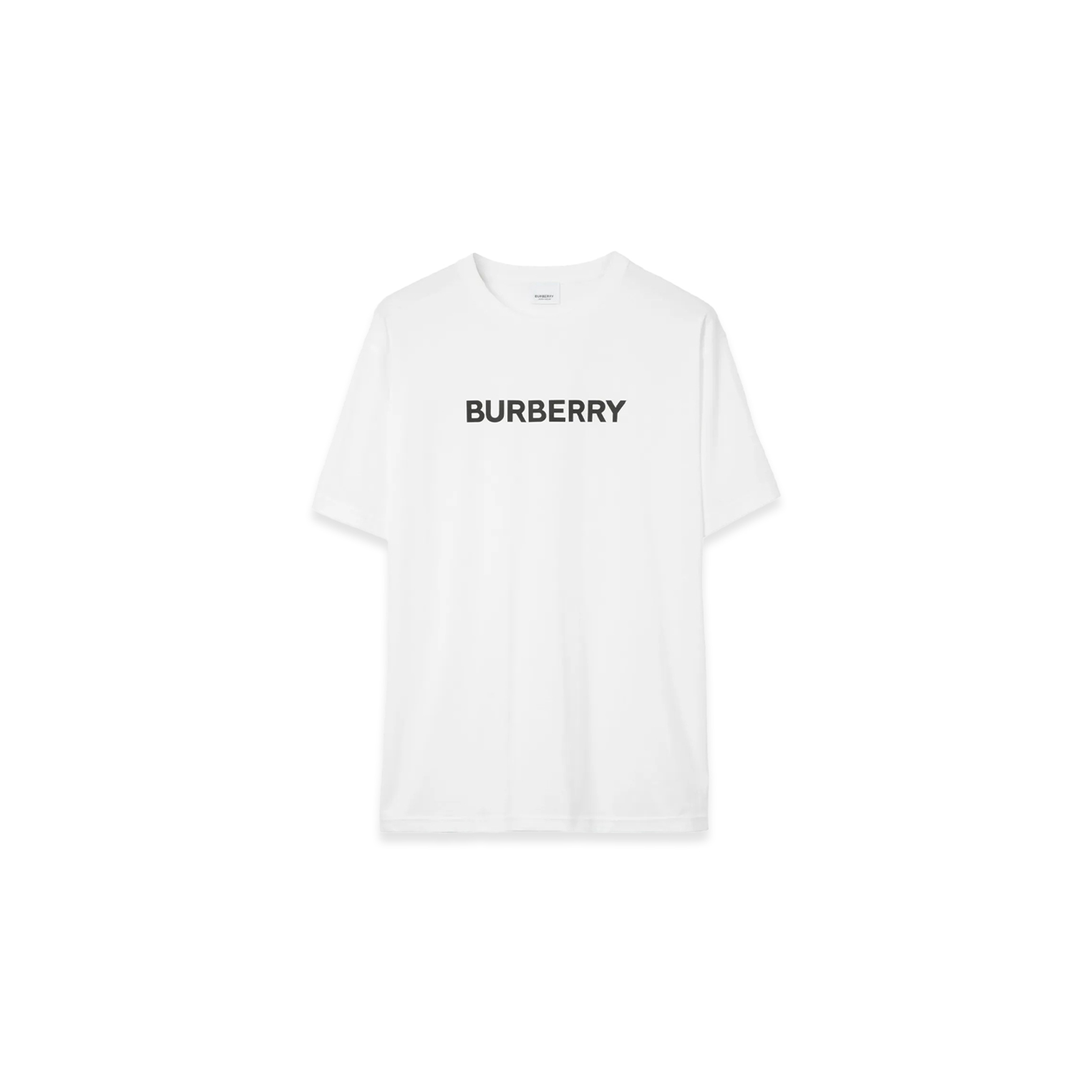 BURBERRY LOGO PRINT COTTON T-SHIRT